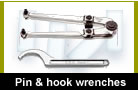 Pin and hook wrenches 